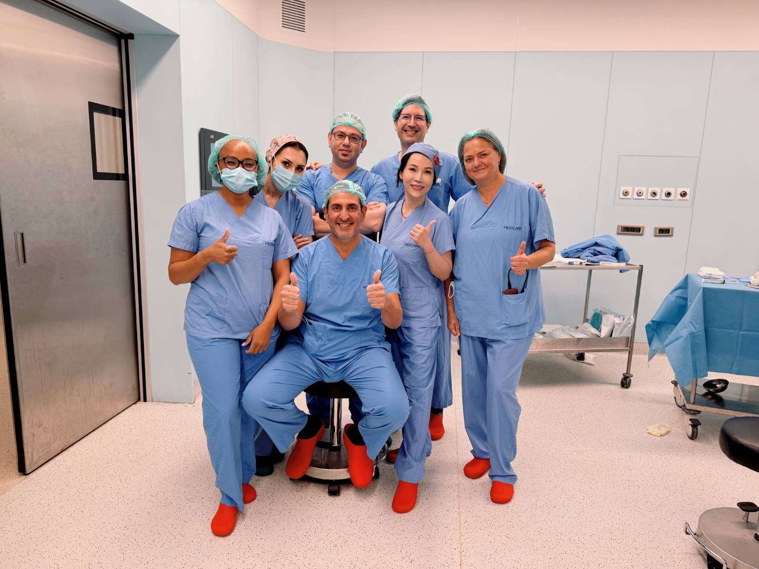 ESAG 國際研習醫師團隊合照